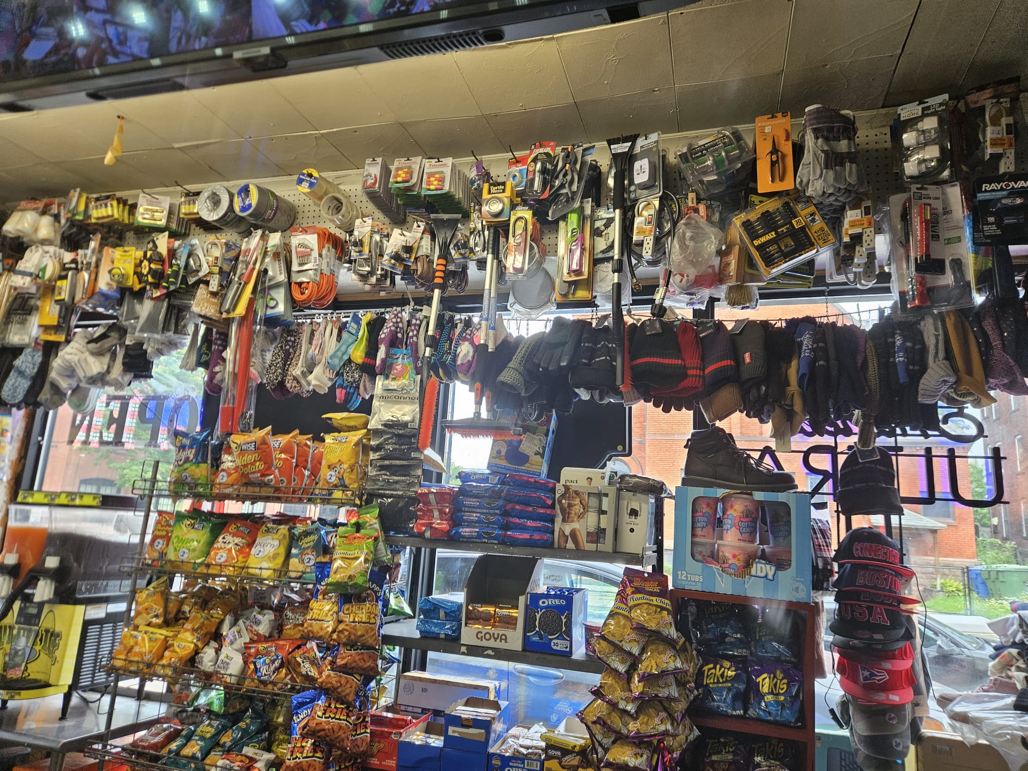 Hardware and Snacks Corner